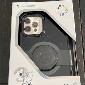 Pop sockets phone case iPhone 12 Pro Max drop protection